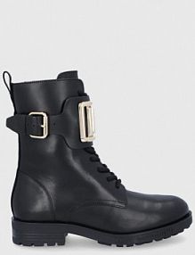 Workery Love Moschino  czarne damskie JA21374G0DIA0000