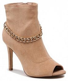 Botki na szpilce DeeZee beżowe LS4937-54