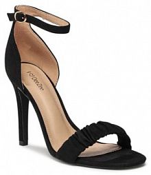 Sandały na szpilce DeeZee czarne LS5260-08A