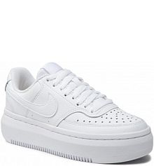 Półbuty sznurowane Nike białe damskie 