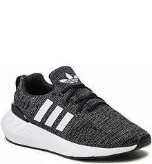 Półbuty sznurowane adidas szare dziecięce 