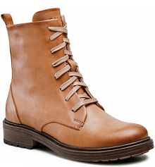 Botki Nik brązowe damskie 08-0522-01-0-03-03 Jasny Brąz