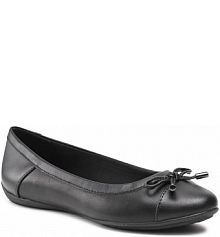 Baleriny Geox czarne damskie 