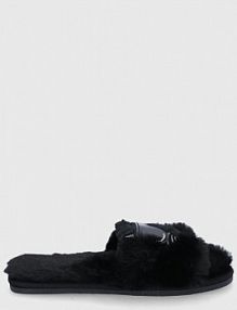 Kapcie Karl Lagerfeld  czarne dziecięce  KL49110.WF0