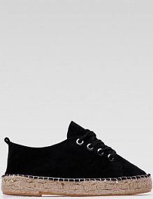 Espadryle Jenny Fairy czarne damskie HZF098-01