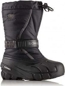 Buty turystyczne Sorel czarne dziecięce 1638081016-BLACK