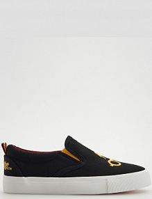 Trampki slip on Harry Potter Reserved czarne dziecięce 4801G-99X