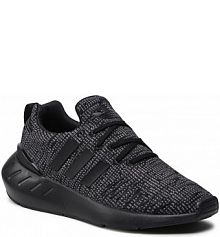 Półbuty sznurowane adidas czarne dziecięce 