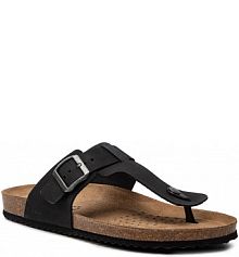 Japonki Geox czarne męskie 