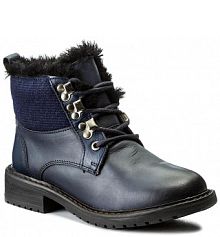 Botki EMU Australia granatowe dziecięce Tenzing Teens T11294 Midnight