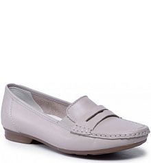 Mokasyny Rieker beżowe damskie 