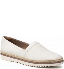 Espadryle Clarks białe damskie Serena Paige 261593584  White