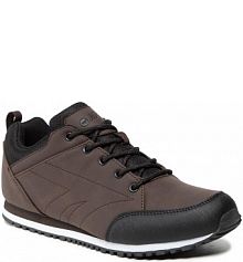 Półbuty sznurowane Hi-Tec brązowe dziecięce TEC - Arnel AVSAW21-HT-CN-01 Brown/Black