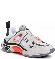Sneakersy Diesel szare dziecięce S-Kipper Low Trek II Y02352 P3400 H8156 Star White/Blac
