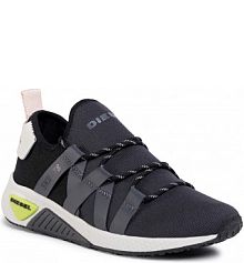 Sneakersy Diesel czarne dziecięce S-Kb Web Lace W Y02402 P3402 T8013 Black