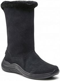 Kozaki Skechers czarne damskie 