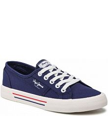 Tenisówki Pepe Jeans granatowe damskie 