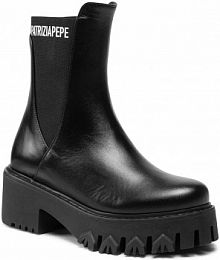 Botki Patrizia Pepe czarne damskie 