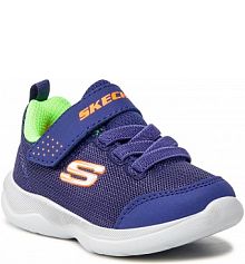 Buty na rzepy Skechers granatowe dziecięce 