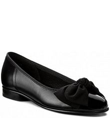 Baleriny Gabor czarne damskie 