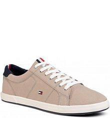 Tenisówki Tommy Hilfiger beżowe męskie 