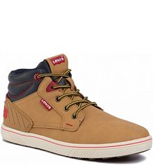 Trzewiki Levis brązowe dziecięce VPOR0021S Camel 0138