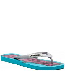 Japonki Diesel niebieskie dziecięce Sa-Briian Y01938 P2118 H7049 Bluebird/Camellia Ro