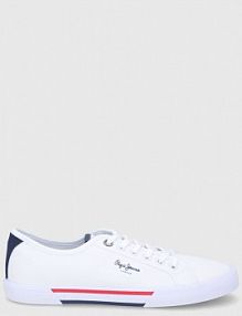 Tenisówki Pepe Jeans  białe męskie PMS30816.800