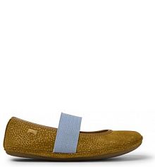 Baleriny Camper brązowe dziecięce Right 80025-139
