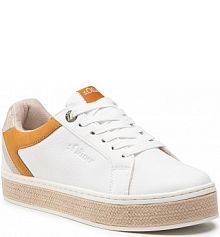 Espadryle s.Oliver białe damskie 