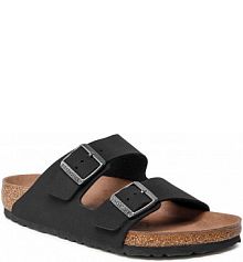 Klapki Birkenstock czarne męskie 