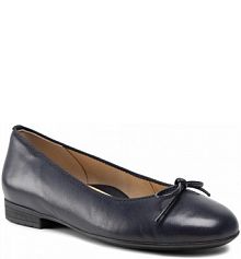 Baleriny Ara granatowe damskie 