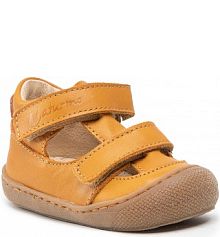 Sandały Naturino żółte dziecięce 