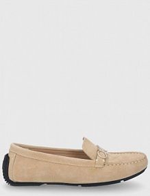 Mokasyny Calvin Klein  beżowe dziecięce  HW0HW01157.PDU