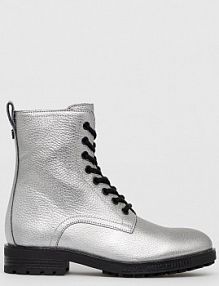 Workery Love Moschino  srebrne damskie JA24154G1DID0910