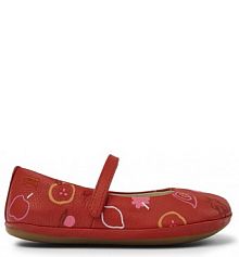 Baleriny Camper czerwone dziecięce Twins K800486-002