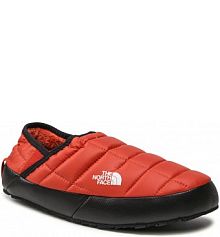 Kapcie The North Face pomarańczowe dziecięce Men's Thermoball Traction Mule V NF0A3UZN31L Burnt Ochr