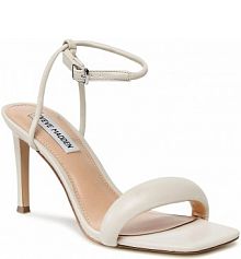 Sandały na szpilce Steve Madden beżowe 