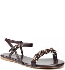 Sandały Jenny Fairy brązowe damskie 