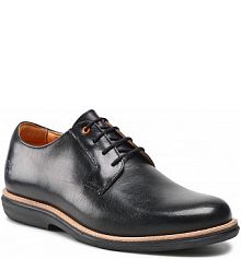 Półbuty wizytowe Timberland czarne dziecięce City Groove Derby TB0A25ME015 Black Full Grain