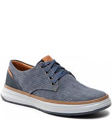 Półbuty sznurowane Skechers granatowe męskie 