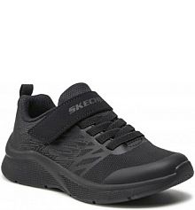 Buty na rzepy Skechers czarne dziecięce 