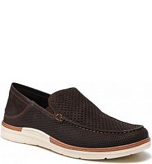 Półbuty wsuwane Lasocki brązowe męskie 