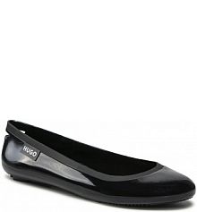 Baleriny Hugo czarne damskie Anita Ballerina 50470842 10222177 01 Black 001