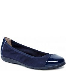 Baleriny Caprice granatowe damskie 9-22152-28 Ocean Sued.Com 854