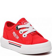 Półbuty wsuwane Big Star Shoes czerwone dziecięce 