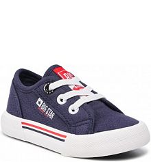 Półbuty wsuwane Big Star Shoes granatowe dziecięce 