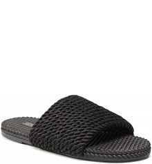 Klapki eleganckie Bassano czarne damskie 