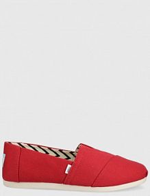 Espadryle TOMS  czerwone męskie 10017665
