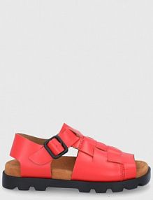 Sandały na koturnie Camper  czerwone K201397.002